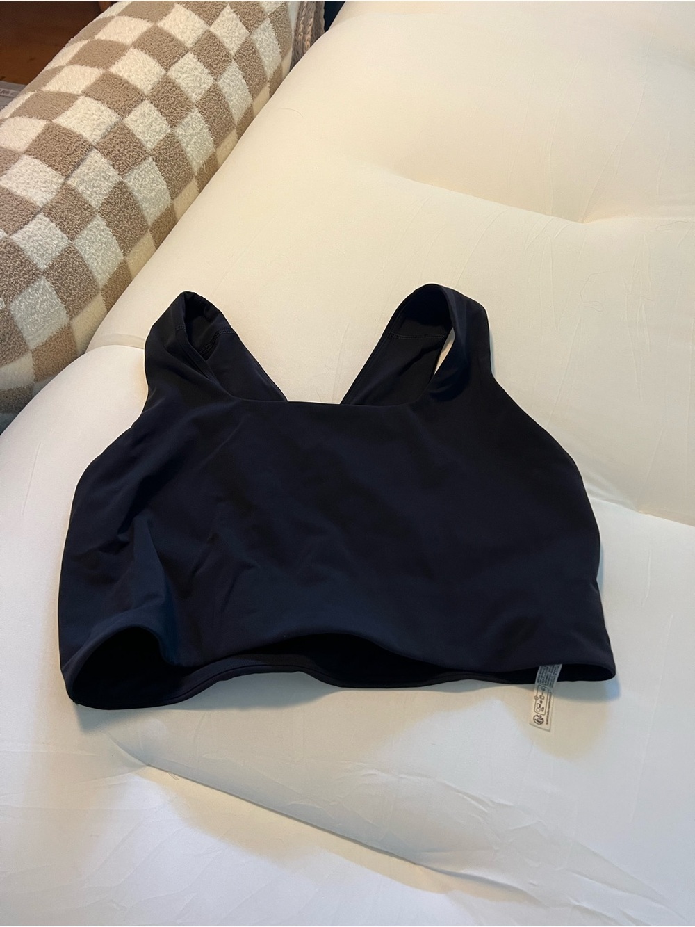 FP Movement by Free People Black Scoop-Back Sports Bra